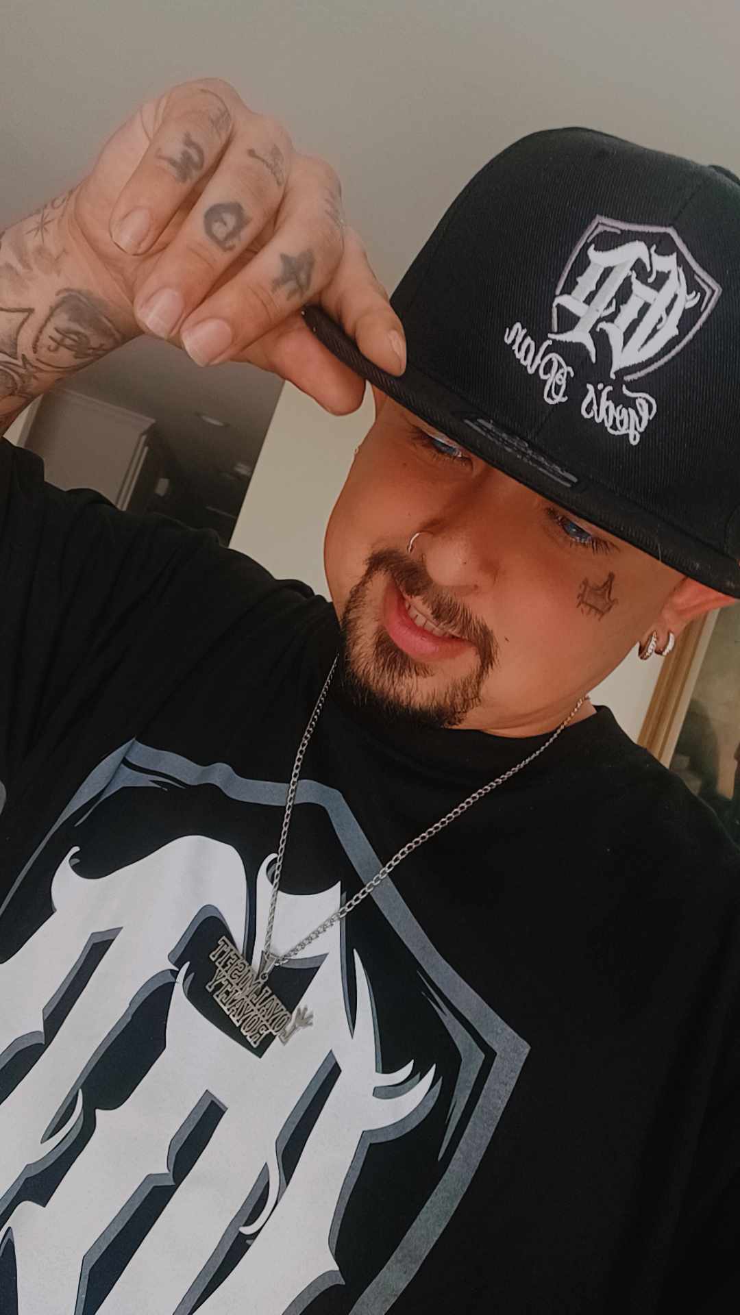 God's Plan Black Snapback
