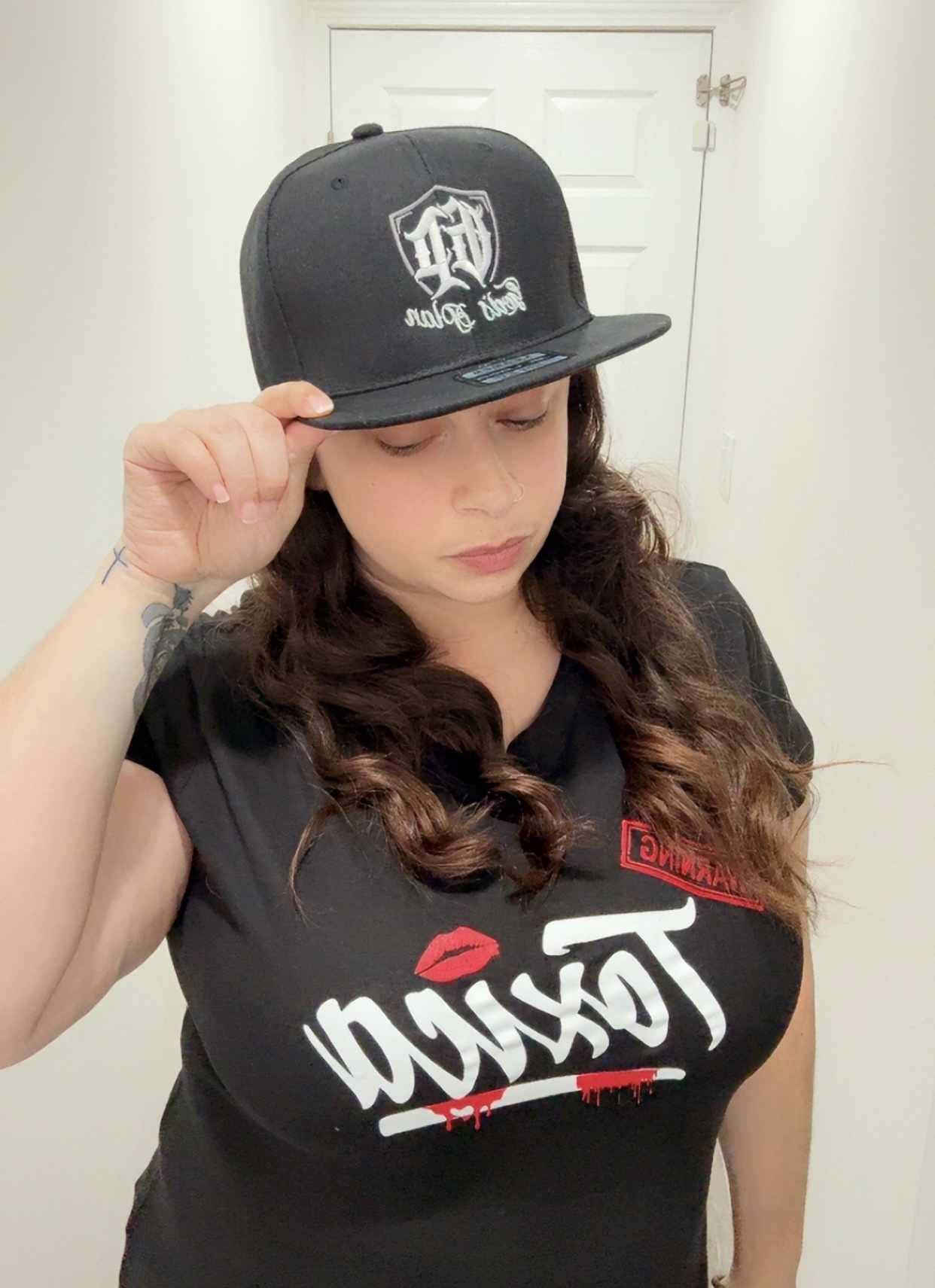 God's Plan Black Snapback
